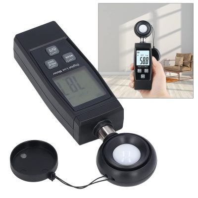 Topyond Handheld Digital Illuminance Meter Wide Measurement Range,Switchable Units for Lamps, Animal Husbandry, and Mining Industries,LCD Display for Industrial, Laboratory, and Office