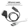 SCART to HD Converter Adapter,Output 1080P SCART to HD Audio Video Cable Converter Adapter, for Computer, Laptop,Projector with Connection Cable HD Digital Video Adapter view 3