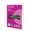 ADATA SSD External 2TB SC610 Read Speed 550MB/s USB 3.2 Gen 2 USB-A SC610-2000G-CBK/RD view 2