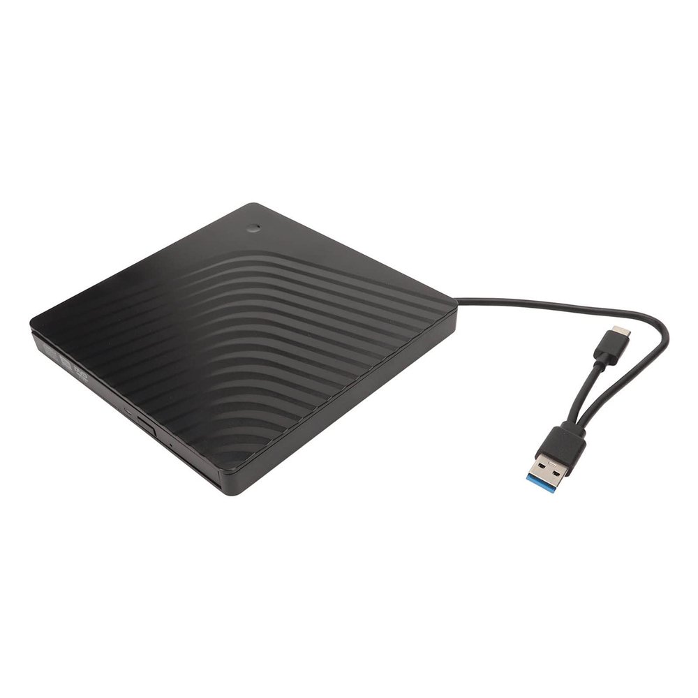 External DVD Drive Portable DVD Writer Drive High Speed Removable 9.5mm Thick Mobile External Optical Drive Case for Desktop Laptop External DVD Drive Box