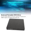 External DVD Drive Portable DVD Writer Drive High Speed Removable 9.5mm Thick Mobile External Optical Drive Case for Desktop Laptop External DVD Drive Box view 3