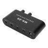Audio Preamplifier, Small Stereo Channel Audio Splitter, 3 Output Ports Headphone Amplifier, Audio Switch Splitter with Audio Cable for Preamplifiers view 1