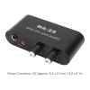 Audio Preamplifier, Small Stereo Channel Audio Splitter, 3 Output Ports Headphone Amplifier, Audio Switch Splitter with Audio Cable for Preamplifiers view 3