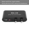 Audio Preamplifier, Small Stereo Channel Audio Splitter, 3 Output Ports Headphone Amplifier, Audio Switch Splitter with Audio Cable for Preamplifiers view 4