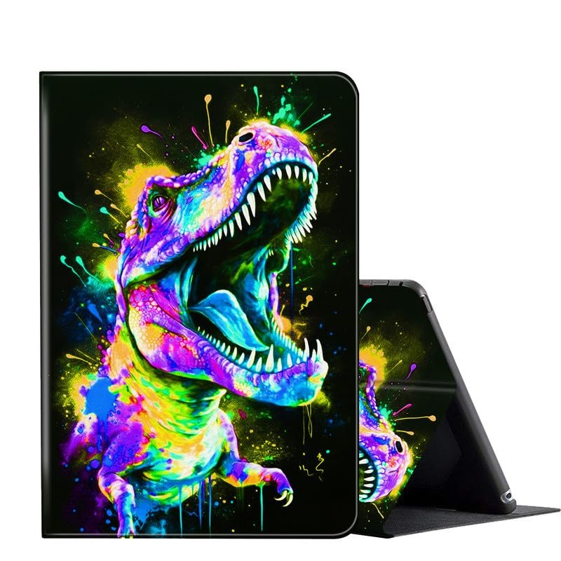 FUYOCWE Case for Kindle Paperwhite 11th Generation Case (6.8",2021),Planets and Rockets Design for Kindle Paperwhite Signature Edition Case, Adjustable Stand Smart E-Reader Cover