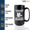 Filmmaker Coffee Mug 15oz Black -Filmmakers Masters of - Filmmaker Gifts Camera Lens Cut Prop Director Movie Film Scriptwriter view 4