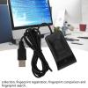 Dpofirs Fingerprint Reader, USB 10 Key Fingerprint Reader, Auto Identification Easy 10 Fingers Capacity Fingerprint Login Key for Computer, Hello, Access Control view 2