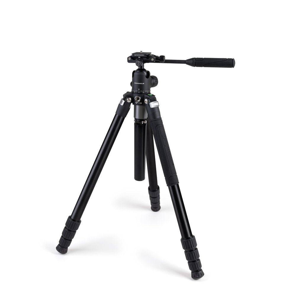 ProMaster Chronicle Tripod Kit - Aluminum - Lightweight and Durable Tripod for Any Shooting Environment, (Model 67900) 