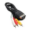 6Ft. AV Cable for PS2 PS1 PS3, AV to RCA Composite Audio Video TV Cord Compatible with Playstation view 1