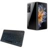 BoxWave Keyboard Compatible with Honor Magic V2 - SlimKeys Bluetooth Keyboard - with Backlight, Portable Slim LED 7 Colors - Jet Black view 1