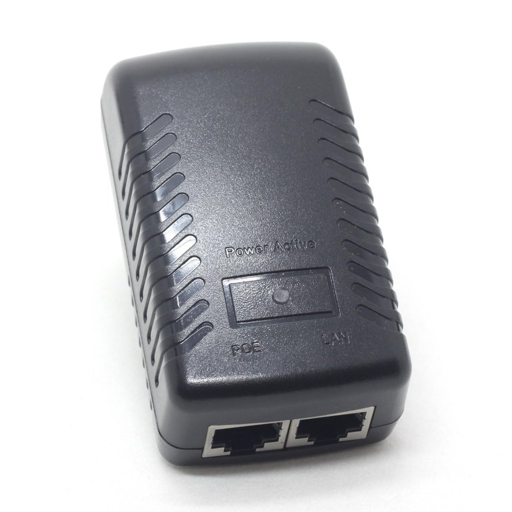 DSLRKIT 2.5G Gigabit 48V PoE Injector Adapter Power Over Ethernet 802.3at U6 Enterprise