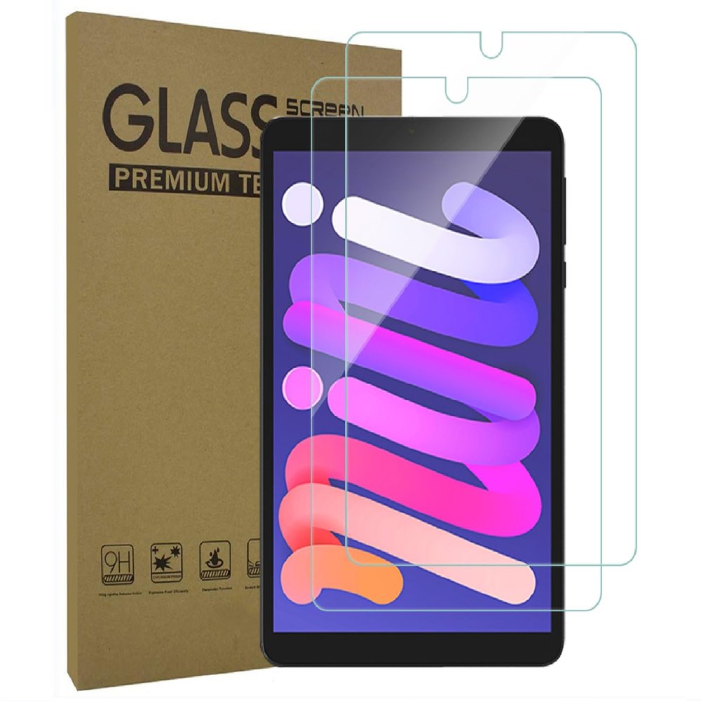 AKNICI 2-Pack Tempered Glass Screen Protector for DOOGEE T20 Mini/DOOGEE T20 Mini Pro 8 Inch Tablet, Ultra Clear Transparency Anti-Scratch 9H Hardness
