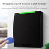 Access Control System Wiegand 26/34 Access Card Reader, 125KHZ Swipe Card Reader, Outdoor Waterproof (KA118, Wiegand Format, ID 125KHZ) view 3