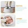 Homoyoyo 1set Plastic Wash Basin Non- Washboard for Hand Washing Clothes Laundry Tub for Household Use Compact Grey Design for Easy Carrying view 4