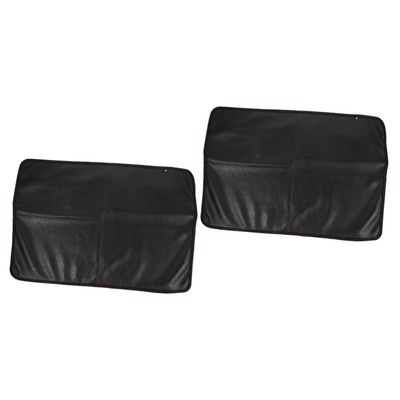 DirectNine Basics 2pcs Computer Monitor Cover Desktop for Office Use Fits Screens Easy to Store for Home Office Environment