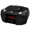 HANNLOMAX HX-334CD CD Player with PLL AM/FM Radio, Digital Clock with Dual Alarm, Red LED Display, Aux-in, AC Operation only. (Black) view 1