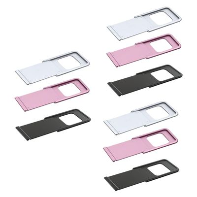 9pcs Computer Camera Cover Webcam Shield Easy Install Laptop Privacy Cover