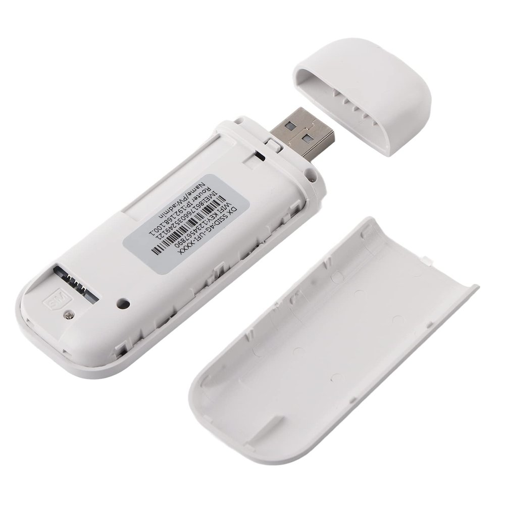 DAUZ 4G LTE Adapter, High Speed ABS USB WiFi Hotspot, Plug and Play Large Memory for Outdoor and Indoor on Bus or Car Home (with WiFi)