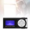 MP3 Player with Back Clip, Mini MP3 Music Player with Earphone and LED Flashlight, Support Up to 16GB, MP3 Player for Kids, Portable MP3 Sound Music Player Audio Player for Work Sport Travel (Black) view 3