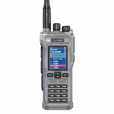 SenHaix High Power 10 Watts Output UHF VHF Full Band GT-12 Analog Two Way Radios with Type c Charger Support APP porgram on Cellphone