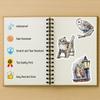 100 PCS Owl Stickers Pack Waterproof Vinyl Decals for Water Bottles, Laptops, Phones, Notebook, Cars Cool Vibrant Graphics for Owl Enthusiast view 4