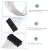 Uonlytech 2pcs ATX Power Extension Cable Internal Extension Cable Male to Female Connector view 2