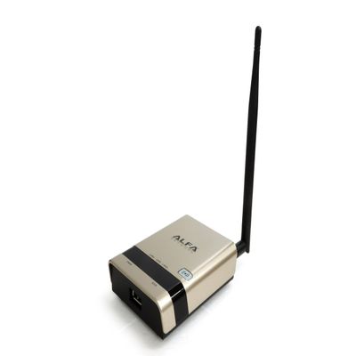 Alfa R36AH WPS Wireless Router 2.4GHz, 802.11n, 1x Internal Antenna, 1x Detachable High Gain Antenna, 1x USB Port, for Alfa USB WiFi Adapter, Windows, MacOS