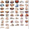 100 PCS Fox Stickers Pack  Waterproof Vinyl Decals for Water Bottles, Laptops, Phones, Notebook, Cars  Cool Vibrant Graphics for Fox Enthusiast view 2