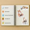 100 PCS Fox Stickers Pack  Waterproof Vinyl Decals for Water Bottles, Laptops, Phones, Notebook, Cars  Cool Vibrant Graphics for Fox Enthusiast view 4