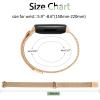 Meliya Compatible with Fitbit Inspire 3 Bands Women Men, Stainless Steel Metal Mesh Loop Adjustable Magnetic Wristband Replacement Straps Compatible with Fitbit Inspire 3 Fitness Tracker (Black+Rose view 4