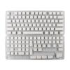 134PCS Stylish White Blank Keycaps XDA Height PBT DyeSub Personalized Keycap Set for Mechanical Keyboard PBT Keycaps Minimalistic Keycaps White Keycaps Replacement Keycaps 134PCS Stylish view 1