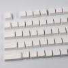 134PCS Stylish White Blank Keycaps XDA Height PBT DyeSub Personalized Keycap Set for Mechanical Keyboard PBT Keycaps Minimalistic Keycaps White Keycaps Replacement Keycaps 134PCS Stylish view 4