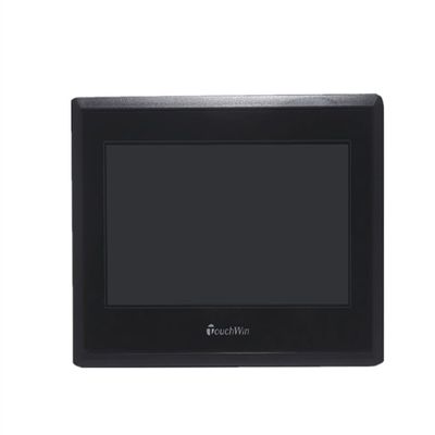 TG465-UT Touch Screen 4.3 inches, 128MB Memory, 1 PLC Communication Port, USB-B Download Mode, 1 USB-A Port, Support CSV Data Import and Export U Disk Program, can be Installed Vertically