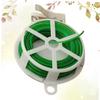 Uonlytech 1pc Garden Metal Cable Tie with Built Cutter Multi-purpose Steel Wire Seal Tape for Securing Plants Vines and Cables for Lawn Park and Gardening Use Green view 3