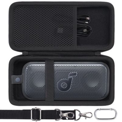 co2CREA Hard Case Compatible with Anker Soundcore Motion 300 Wireless Hi-Res Portable Speaker,Black Case
