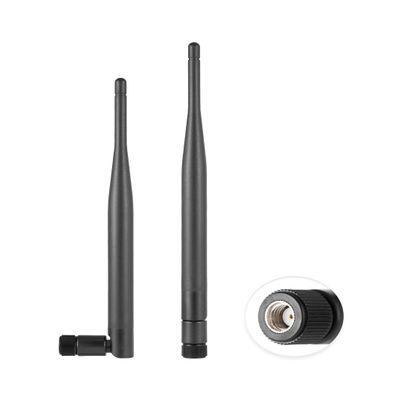 POBADY 2PCS 4G LTE Antenna Cellular 5dBi RP-SMA Male Antenna Compatible with 4G LTE Wireless Cellular Hotspot Router Gateway Industrial IoT Router Modem