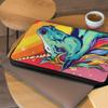 Rainbow Unicorn Mac Book Air 14" Sleeve - Rainbow Aesthetic Gift Ideas - Rainbow Fan Stuff view 2