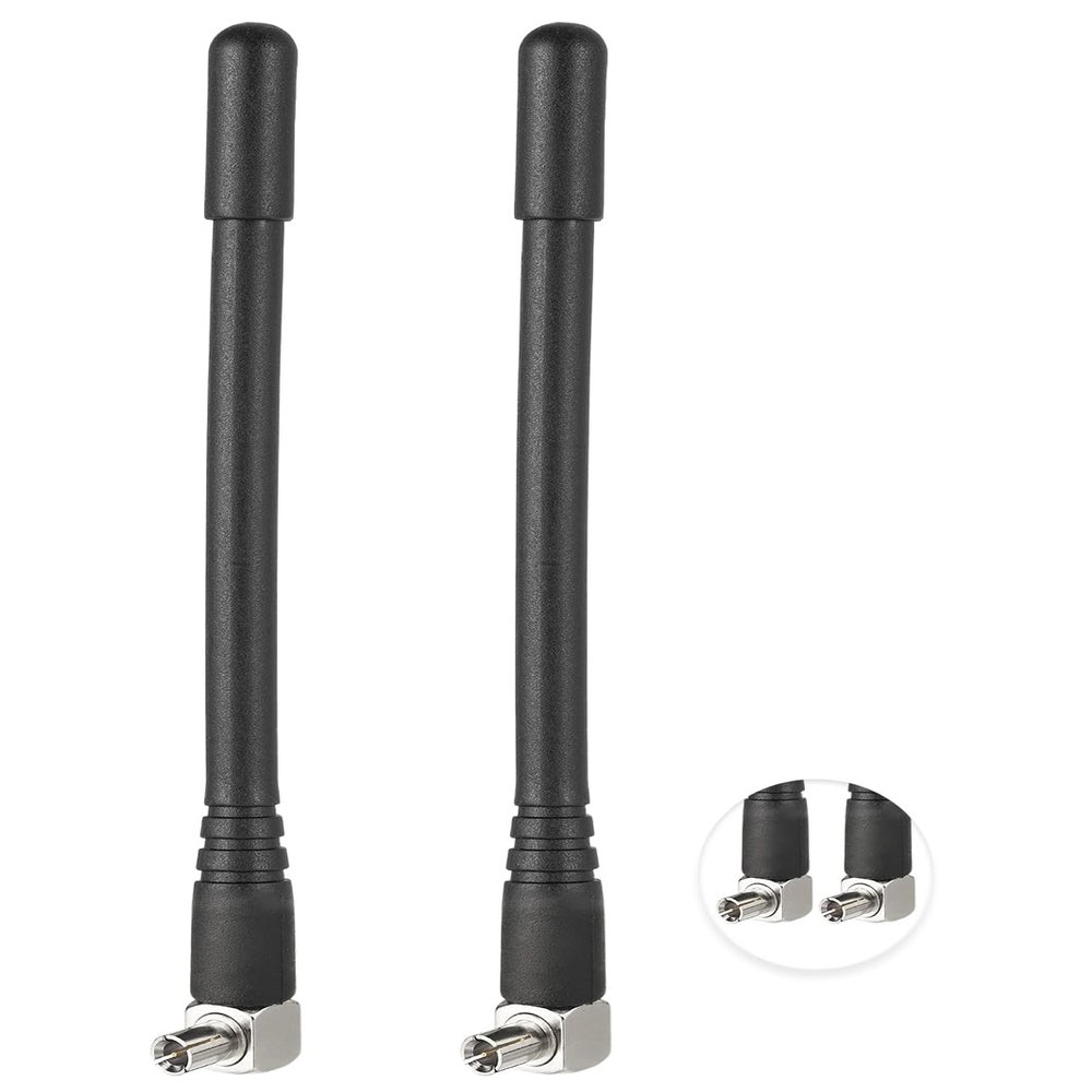 POBADY 2PCS 4G LTE Antenna 3dbi Mini External TS9 Antenna Compatible with 4G LTE Mobile Hotspot MiFi Router Honeycomb Mobile Broadband Modem USB Modem