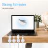 12 Pack Cable Clips, Znben Clear Cord Organizer Holder Adhesive Cord Management Charger Wire Holder Clips for Desk, Home, Office, Car, Cubicle, Nightstand view 3