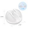 12 Pack Cable Clips, Znben Clear Cord Organizer Holder Adhesive Cord Management Charger Wire Holder Clips for Desk, Home, Office, Car, Cubicle, Nightstand view 4