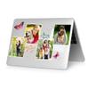 Personalized Case for MacBook Air 13" Mac A1369/A1466 (Release 2010-2017) Custom Photo Picture Image Butterfly Flower Transparent Clear Hard Shell Cover 13" | Made Gift view 1