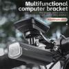ZLiT for Garmin Bike Out Front Computer Mount,Aluminum Alloy Bike Computer Camera Mount for Garmin for Bryton for Cateye for Whoo (Hollow Out) view 2