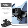 Gatuida 3pcs Backpack Camera Clip Multi-Angle Strong Clamp Bag Strap Camera Holder Rotation for Hiking and Cycling view 4