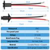 2 Set 12V Trolling Motor Plug and Receptacle Compatible with Minn Kota view 4
