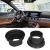 Car Audio Silicone Cover, 2 pcs Audio Loud Speaker Waterproof Cover Pad Silica Gel Protection Rain Shield for Car Speaker(Black) view 3