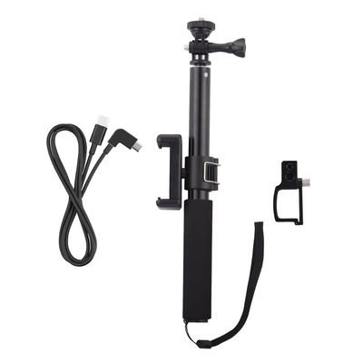 ELBFAE BRDRC Extension Pole Selfie Stick Fixed Clip Module Handheld Gimbal Camera Cable for DJI OSMO Pocket 2 Type-c iOS Android Phone (Color : for Micro-USB)