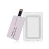 20 PCS 1GB Free Custom Your Logo/Image Card USB Flash Pen Drive with Box, Personalized Customizable Photography Wedding Photo Logo Memories Stick Card USB Flash Drive Promotional Gift view 2