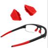 SAUCER Replacement Nose Pieces Pads for Oakley Mercenary OO9424 Sunglass - Standard Red view 1