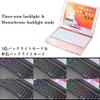 HENGHUI 360 Rotatable Touch Keyboard for iPad 9th/8th/7th Gen 10.2 inch, iPad Air 3rd Gen/Pro 10.5 - Foldable Keyboard with Trackpad, Rose Gold view 3
