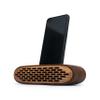 Wooden Phone Speaker Passive Sound Amplifier Smartpgone Stand Docking Station (Light) view 2